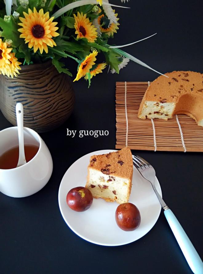 红枣红糖戚风蛋糕