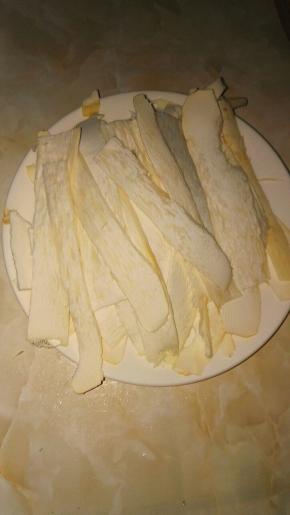 都削完是这样的，是不是已经很有食欲了。不好看的都藏下边了。