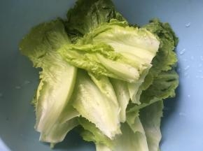 生菜洗干净