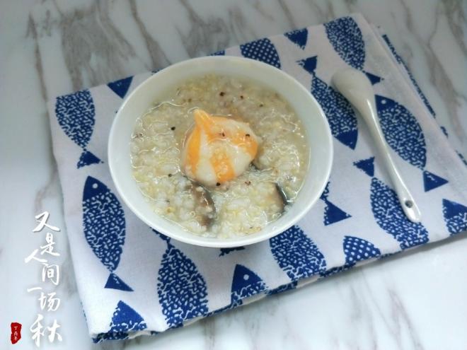香菇鱼丸杂粮粥