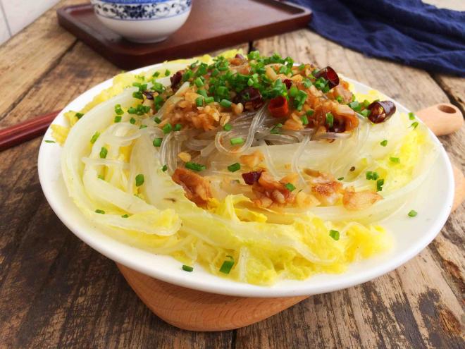 蒜蓉粉丝娃娃菜