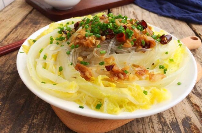 蒜蓉粉丝娃娃菜