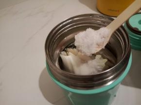 再重新加水，盐少许，