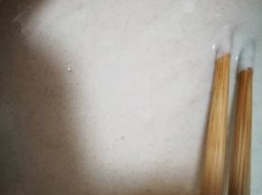 50分钟后，一搅，很细腻了，面疙瘩也散了