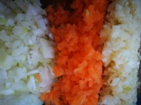 以上材料全部切成末