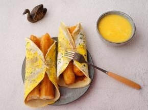 卷起来就可以吃了