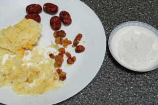 准备好各种原材料；