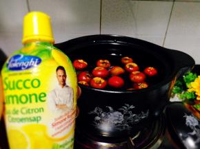 加两滴柠檬汁，