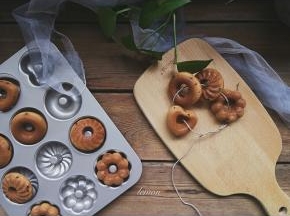 简单好操作的蔓越莓甜甜圈