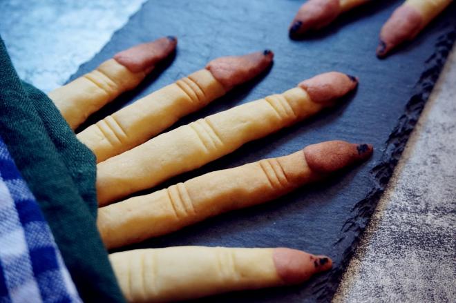 万圣节——女巫手指饼