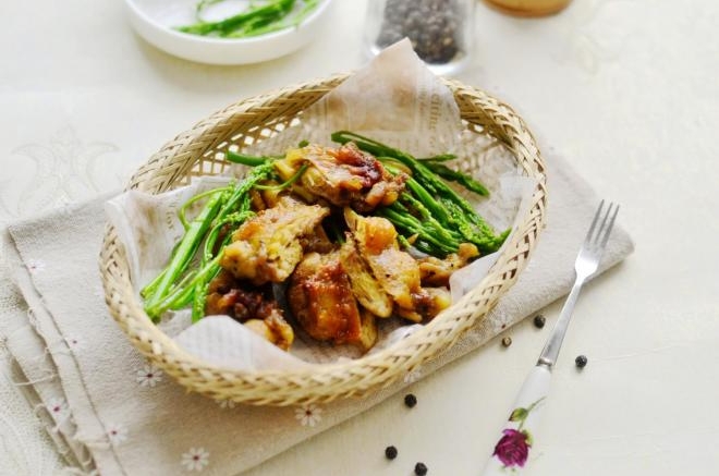 微波版盐焗鸡块