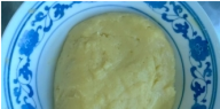 6、搅拌 均匀即可，千万不能过度搅拌