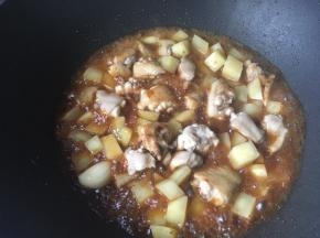 加入料酒酱油