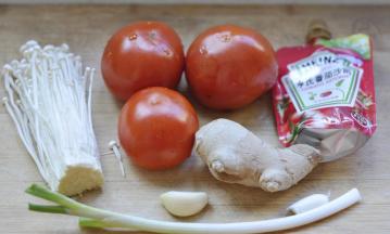 1、将食材洗净准备好。