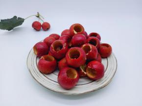 依次做完的山楂。