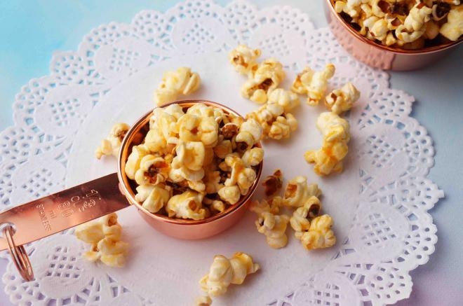 焦糖爆米花