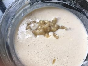 混合到面糊中