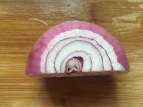 洋葱半个洗干净