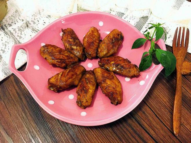 香煎黑椒鸡中翅