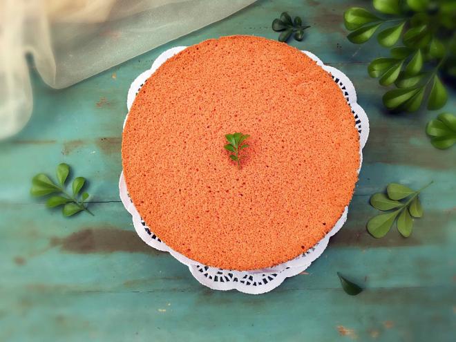 红丝绒戚风蛋糕（八寸）