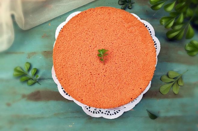 红丝绒戚风蛋糕（八寸）