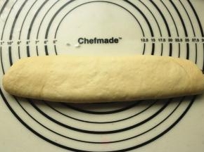 卷起来，按扁。