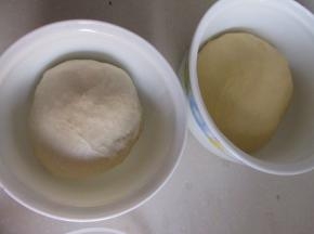 拿出来放到容器中静置发酵。