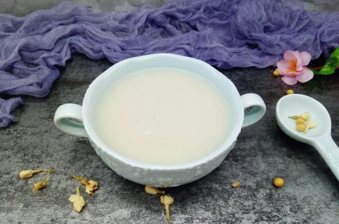 馥郁茉莉豆浆