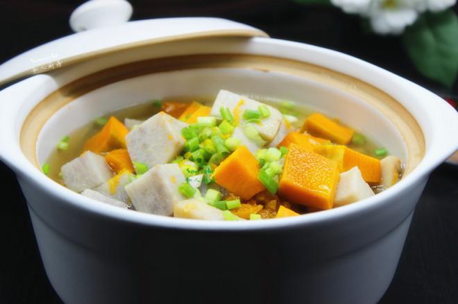 南瓜芋头煲