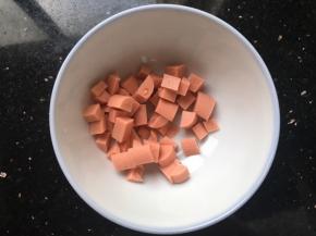 香肠切丁