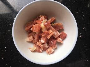 咸火腿切丁