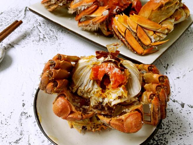 盐焗大闸蟹