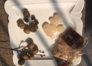 龙眼去壳去籽后取肉备用