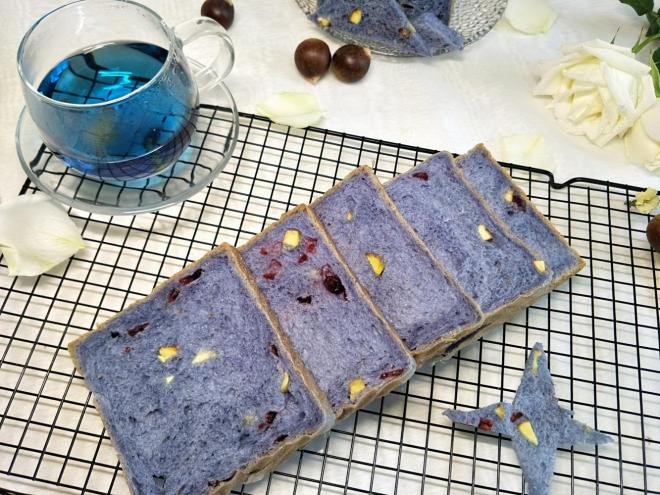 星空吐司_蝶豆花版