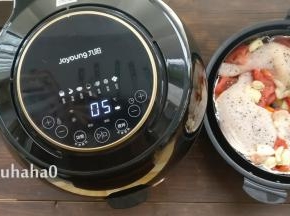 空气炸锅用烤肉排的功能，温度设定180度，时间设定40分钟，先预热5分钟