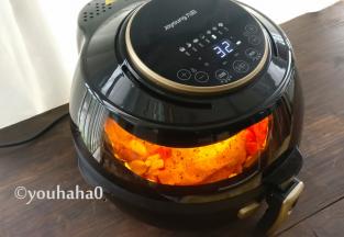 盖好盖子，炸锅自动运行