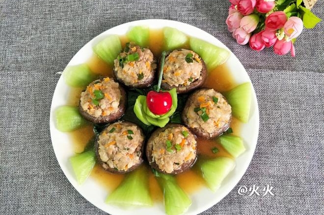香菇酿肉