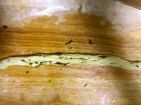 然后卷成长条
