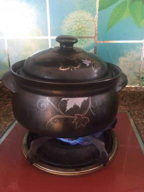 盖上盖子，大火烧开。