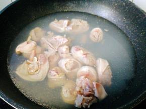 大火烧开，去血水