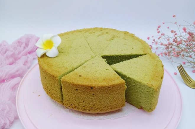 抹茶戚风蛋糕