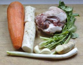 1、准备好所用的食材