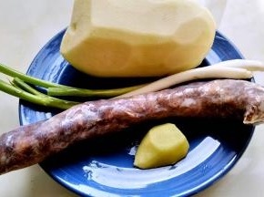 准备食材。
