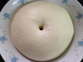 室温发酵至2倍大。