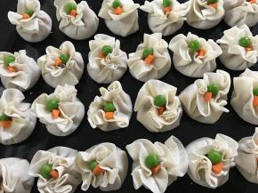 全部包好的样子。