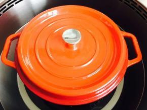 盖盖子，大火烧开。