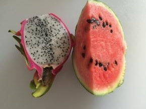 火龙果、西瓜