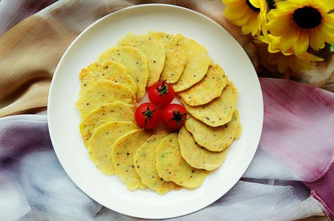 小米藜麦蔬菜饼