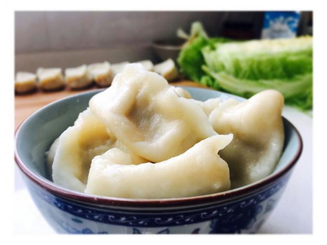 猪肉白菜饺子