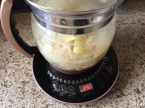 启动，养生壶煲汤功能；